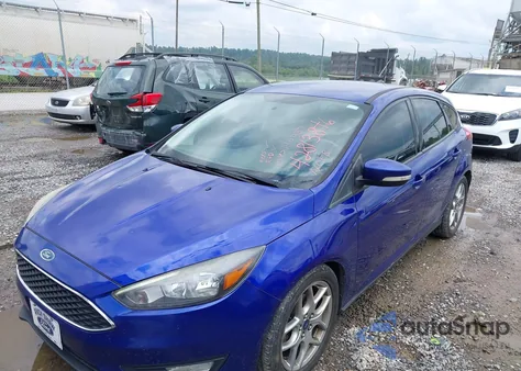 2015 Ford Focus Se from USA, damaged, VIN 1FADP3K27FL381825